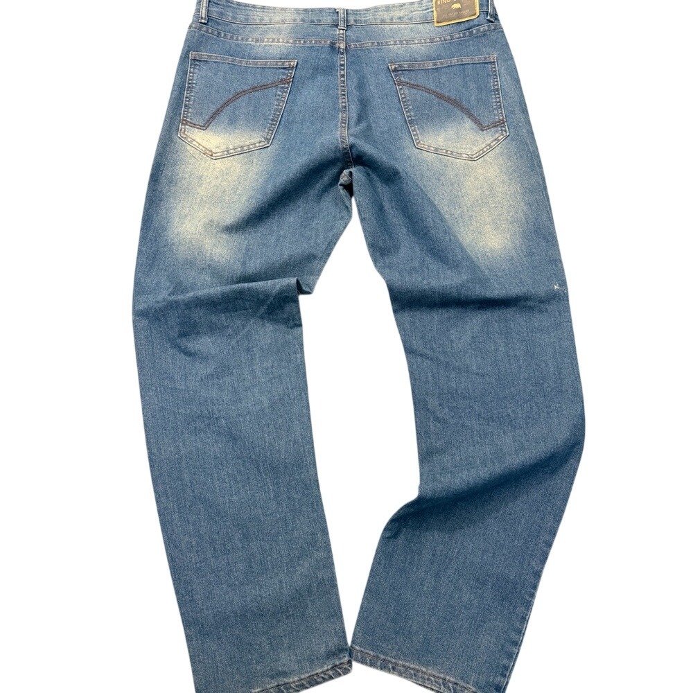 Ring of Fire Men's‎ Light Blue Slim Jeans - Picture 8 of 9